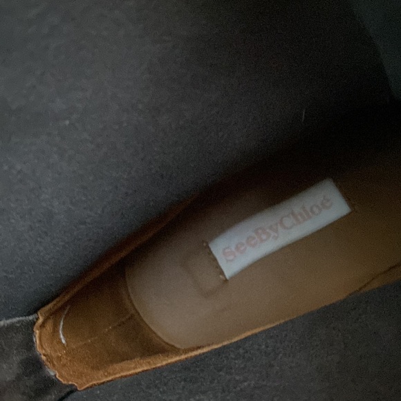 See by Chloe Fawn Suede and Nickel Grommet Ankle Booties - Picture 14 of 14